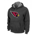 Arizona Cardinals Logo Pullover Hoodie D.Grey