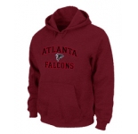 Atlanta Falcons Heart & Soul Pullover Hoodie Red
