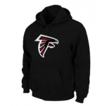 Atlanta Falcons Logo Pullover Hoodie black