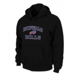 Buffalo Bills Heart & Soul Pullover Hoodie Black