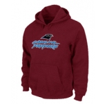 Carolina Panthers Authentic Logo Pullover Hoodie RED