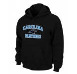 Carolina Panthers Heart & Soul Pullover Hoodie Black
