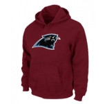 Carolina Panthers Logo Pullover Hoodie RED