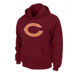 Chicago Bears Logo Pullover Hoodie RED