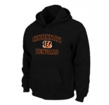 Cincinnati Bengals Heart & Soul Pullover Hoodie Black