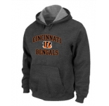 Cincinnati Bengals Heart & Soul Pullover Hoodie D.Grey