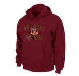 Cincinnati Bengals Heart & Soul Pullover Hoodie Red