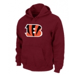 Cincinnati Bengals Logo Pullover Hoodie RED