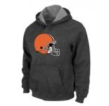 Cleveland Browns Logo Pullover Hoodie D.Grey