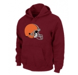 Cleveland Browns Logo Pullover Hoodie RED