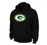 Green Bay Packers Logo Pullover Hoodie black
