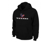 Houston Texans Authentic Logo Pullover Hoodie Black