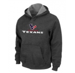 Houston Texans Authentic Logo Pullover Hoodie D.Grey