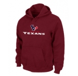 Houston Texans Authentic Logo Pullover Hoodie RED