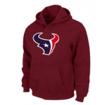 Houston Texans Logo Pullover Hoodie RED