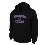 Indianapolis Colts Heart & Soul Pullover Hoodie Black