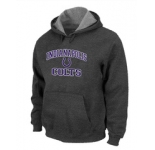 Indianapolis Colts Heart & Soul Pullover Hoodie D.Grey