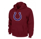 Indianapolis Colts Logo Pullover Hoodie RED