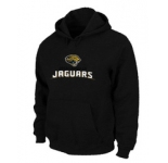 Jacksonville Jaguars Authentic Logo Pullover Hoodie Black