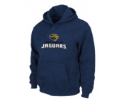 Jacksonville Jaguars Authentic Logo Pullover Hoodie D.Blue