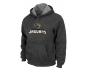 Jacksonville Jaguars Authentic Logo Pullover Hoodie D.Grey