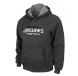 Jacksonville Jaguars Authentic font Pullover Hoodie D.Grey