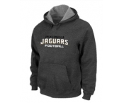 Jacksonville Jaguars Authentic font Pullover Hoodie D.Grey