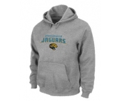 Jacksonville Jaguars Heart & Soul Pullover Hoodie Grey