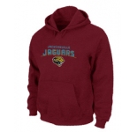 Jacksonville Jaguars Heart & Soul Pullover Hoodie Red