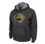 Jacksonville Jaguars Logo Pullover Hoodie D.Grey