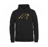 Men Carolina Panthers Pro Line Black Gold Collection Pullover Hoodie