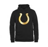 Mens Indianapolis Colts Pro Line Black Gold Collection Pullover Hoodie