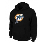 Miami Dolphins Logo Pullover Hoodie black