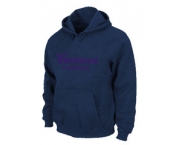 Minnesota Vikings Authentic font Pullover Hoodie D.Blue