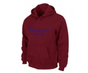 Minnesota Vikings Authentic font Pullover Hoodie Red