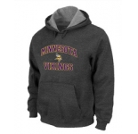 Minnesota Vikings Heart & Soul Pullover Hoodie D.Grey