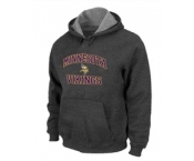 Minnesota Vikings Heart & Soul Pullover Hoodie D.Grey