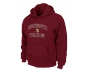 Minnesota Vikings Heart & Soul Pullover Hoodie Red