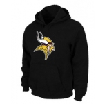 Minnesota Vikings Logo Pullover Hoodie black