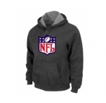 NFL Logo Pullover Hoodie D.Grey