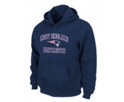 New England Patriots Heart & Soul Pullover Hoodie D.Blue
