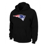 New England Patriots Logo Pullover Hoodie black