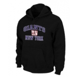 New York Giants Heart & Soul Pullover Hoodie Black