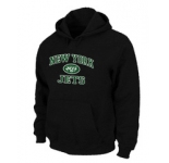 New York Jets Heart & Soul Pullover Hoodie Black