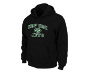 New York Jets Heart & Soul Pullover Hoodie Black