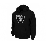 Oakland Raiders Logo Pullover Hoodie black