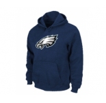 Philadelphia Eagles Logo Pullover Hoodie D.Blue