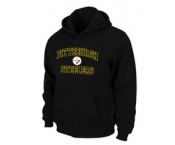Pittsburgh Steelers Heart & Soul Pullover Hoodie Black