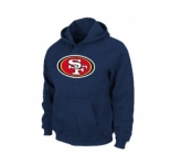 San Francisco 49ers Logo Pullover Hoodie D.Blue