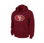 San Francisco 49ers Logo Pullover Hoodie RED